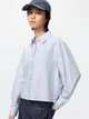 Рубашка женская UNIQLO 491596349 XL Голубая (1159862495) - изображение 1