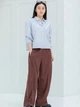 Рубашка женская UNIQLO 491596349 XL Голубая (1159862495) - изображение 4