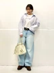 Рубашка женская UNIQLO 491596349 S Голубая (1159862424) - изображение 15