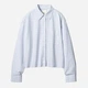 Рубашка женская UNIQLO 491596349 S Голубая (1159862424) - изображение 16