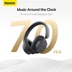 Бездротові Bluetooth навушники BASEUS Bowie D05 Wireless Headphones Grey NGTD020213 - изображение 9
