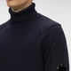 Светр C.P. Company Knitwear - Turtle Neck Lambswool Black 11CMKN0888A-005504A L - зображення 2