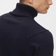 Светр C.P. Company Knitwear - Turtle Neck Lambswool Black 11CMKN0888A-005504A L - зображення 3