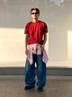 Укороченная рубашка свободного кроя JW ANDERSON UNIQLO в клетку 1159863607 (Розовый M) - изображение 13