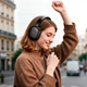 Бездротові Bluetooth навушники HOCO W73 Graceful headphones App BT 6.0 Black - изображение 3