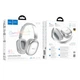 Бездротові Bluetooth навушники HOCO W73 Graceful headphones App BT 6.0 Silver - зображення 6