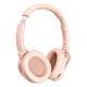 Бездротові навушники Bluetooth BASEUS D02 Pro Encok Wireless headphone BT5.0, AUX Pink (NGTD010304) - зображення 2