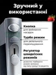Миксер ручной 300Вт с 5 скоростями венчиками и крюками для теста кухонный электрический миксер из нержавеющей стали - изображение 5