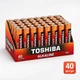 Батарейки Toshiba LR6 AA Alkaline Пальчикові 40шт/уп - зображення 1