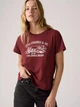 Футболка хлопковая женская Levi`s 115864146 XL Бордовая (1161533205) - изображение 3