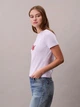 Футболка хлопковая женская Calvin Klein 47F808G(Island Lilac) XS Лиловая (198629936760) - изображение 5