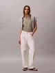Футболка хлопковая женская Calvin Klein 40WP105(Shadow) L Хаки (199155991155) - изображение 3