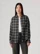 Сорочка жіноча Levi's 395129516 L Чорна в клітинку (1159862345) - зображення 1