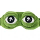 Плюшевая маска для сна Frog Ice Eye Mask зеленая - изображение 2