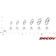 Застежка Decoy SN-6 W Snap #4 (8 шт/уп) - изображение 2