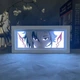 Многослойный Ночник лампа аниме Arlecchino Арлекино Геншин светильник Genshin Impact RGB - изображение 3