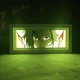 Многослойный Ночник лампа аниме Arlecchino Арлекино Геншин светильник Genshin Impact RGB - изображение 13