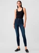 Джинсы Skinny женские GAP 674350558 30 Синие (1159861673) - изображение 3
