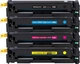 Картридж Gezhige 202a для HP M281fdw/M254dw/M254nw/M281fdn/M280nw, с чипом, большой емкости набор Four Color - изображение 1