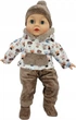 Lalka bobas MarioToys mówi i śpiewa po polsku + smoczek + butelka 45 cm (751) - obraz 4