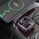 FM модулятор Bluetooth 2xUSB PD20W+QC3.0 Hoco E85 черный 69990 - изображение 3