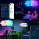 Подвесная LED лампа облако 5 Вт RGB USB Bluetooth пульт дистанционного управления OBL-211 для декорирования интерьера - изображение 5
