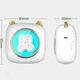 Детский мини принтер термопринтер 1200 мАч 57мм Bluetooth белый с RGB подсветкой 1 рулон бумаги - изображение 9