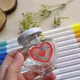 Акриловые маркеры для рисования 36 шт, в кейсе, Water color pen 655 - изображение 5