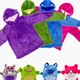 Детская толстовка плед с капюшоном и рукавами Huggle Hoodie рост до 110 см теплый плюшевый аксессуар - изображение 3