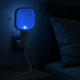 Электрическая мухобойка USB 17 на 9 7 см для уничтожения насекомых белая из пластика - изображение 5