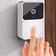 Беспроводная видеокамера звонка с Wi-Fi 720P ночное видение двусторонняя аудиосвязь USB белый M6 - изображение 8