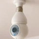 Панорамная IP камера 360 градусов с Wi-Fi и ночным видением E27 белая для видеонаблюдения D1 - изображение 8