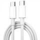 Сетевое зарядное устройство 35W USB-C с кабелем 1м для быстрой зарядки телефонов белое пластиковое - зображення 4