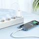 Сетевое зарядное устройство 35W USB-C с кабелем 1м для быстрой зарядки телефонов белое пластиковое - зображення 5
