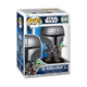 Фигурка Funko Pop Фанко Поп Мандалорец и Грогу Mandalorian with Grogu 10 см FP SW M 818 - изображение 3