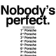 Интерьерная картина Никто не идеален, Порше, Nobody's Perfect, Porsche Poster, 1983 LeMans, 106×75 см (id6719) - изображение 4