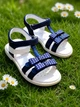 Дитячі босоніжки для дівчинки Geox J Sandal J Karly G. сині 30 розмір арт.J1535G-000NF - зображення 1