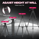 Штатив Ulanzi MT-81 Tripod (80-155cm) Чорний - изображение 3