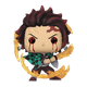 Фигурка FUNKO POP! Клинок Рассекающий Демонов Тандзиро Камадо Demon Slayer Tanjiro Kamado Sun Breathing 116mm 1748 80334 - изображение 1