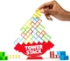Настільна гра балансир Tower Stack Розвиваючий дерев'яний конструктор-вежа Для всієї родини (810192981588) - зображення 2