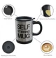 Автоматична кружка-мішалка Self Stirring Mug Black 350 мл термокружка з міксером для розмішування цукру - зображення 4