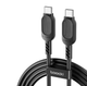 Кабель Toocki 60W USB Type-C to USB Type-C 1 м для швидкого заряджання - зображення 1