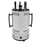 Электрошашлычница вертикальная Domotec BBQ MS-7782 Шашлычница электрическая 6 шампуров 1000W Белая - изображение 3