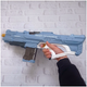 Электрический водяной пистолет Combat Water Gun для детей и взрослых с дальностью стрельбы 8-9 метров голубой - зображення 8