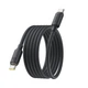 Кабель Baseus Foamed Silicone Magnetic Type-C - Type-C PD 100W 1м для ноутбука з магнітом і швидкою зарядкою Black (E0426D00) - зображення 1