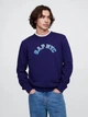 Свитшот на флисе мужской GAP 8003096 2XL Синий (1159861690) - изображение 1