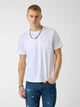 Футболка бавовняна довга чоловіча Guess 875727561 XL Біла (1159861748) - зображення 1