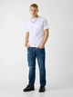Футболка бавовняна довга чоловіча Guess 875727561 XL Біла (1159861748) - зображення 3