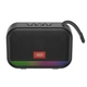 Портативна Bluetooth-колонка XO F66 Illuminated Small Portable Speaker, чорна - зображення 3