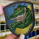 Шеврон, нашивка, патч КРОКОДИЛ АЛІГАТОР з липучкою - зображення 2